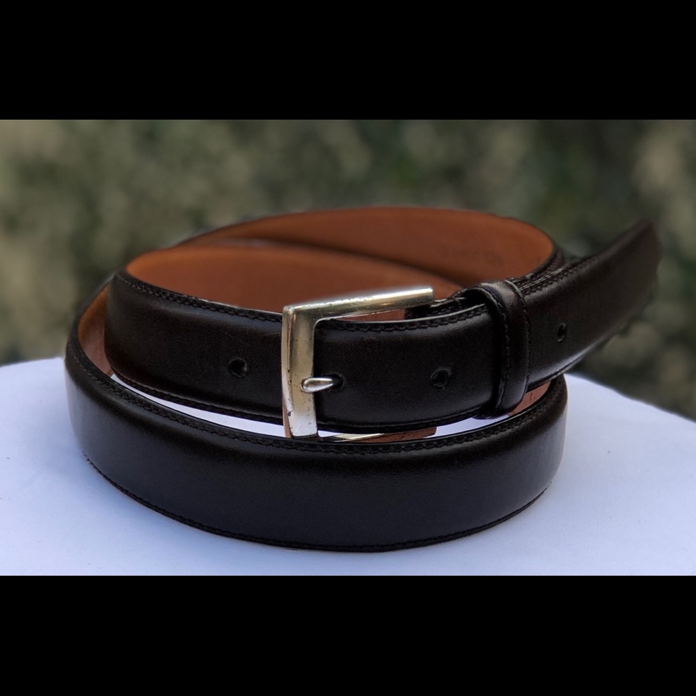 Brooks Brothers 346 Leather Belt, Sz 34/85